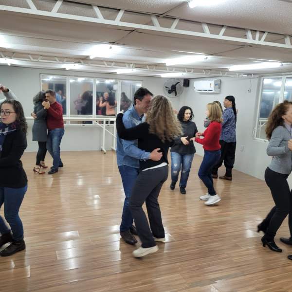 Detalhe da dança